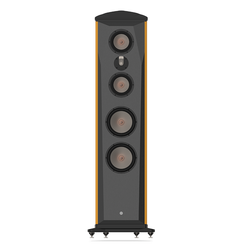 PH7 Floorstanding Speakers Yellowish Orange