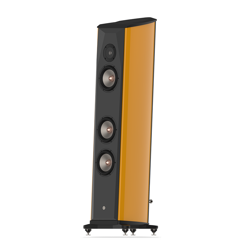 PH5 Floorstanding Speakers Yellowish Orange