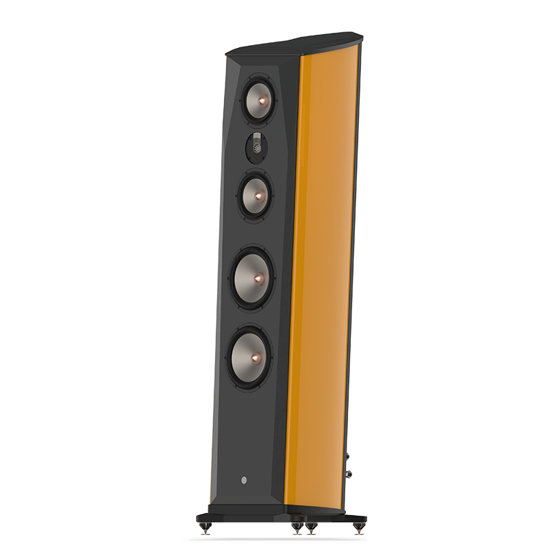 PH7 Floorstanding Speakers Yellowish Orange
