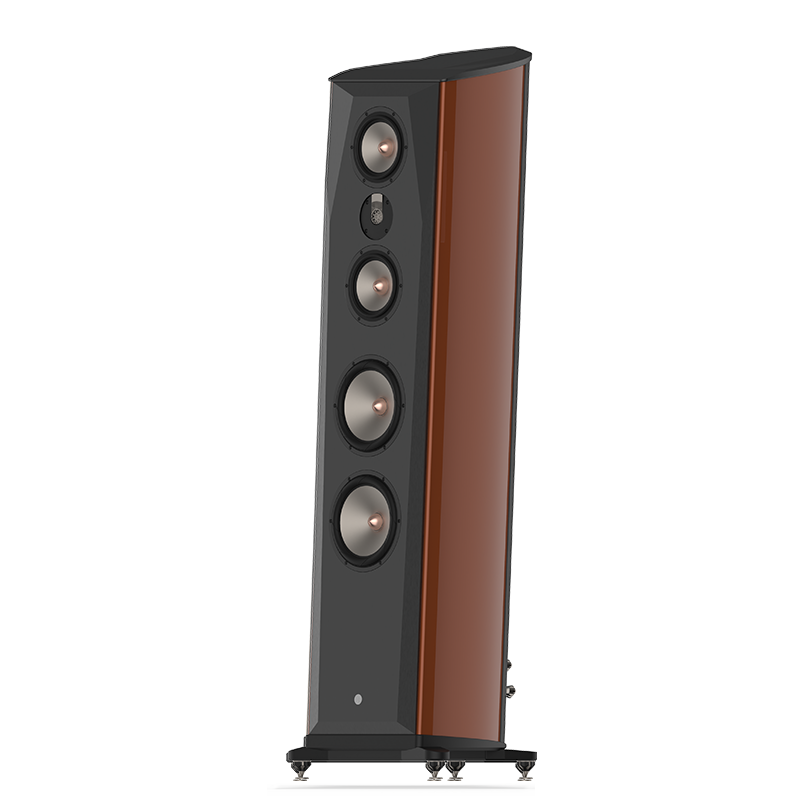 PH7 Floorstanding Speakers Cranberry Red