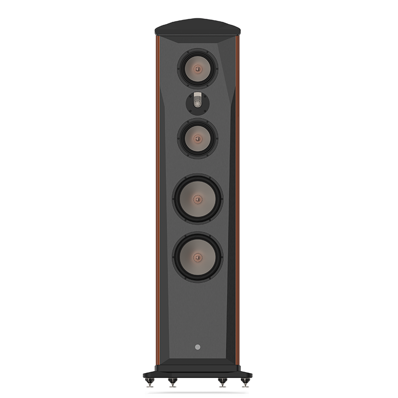 PH7 Floorstanding Speakers Cranberry Red